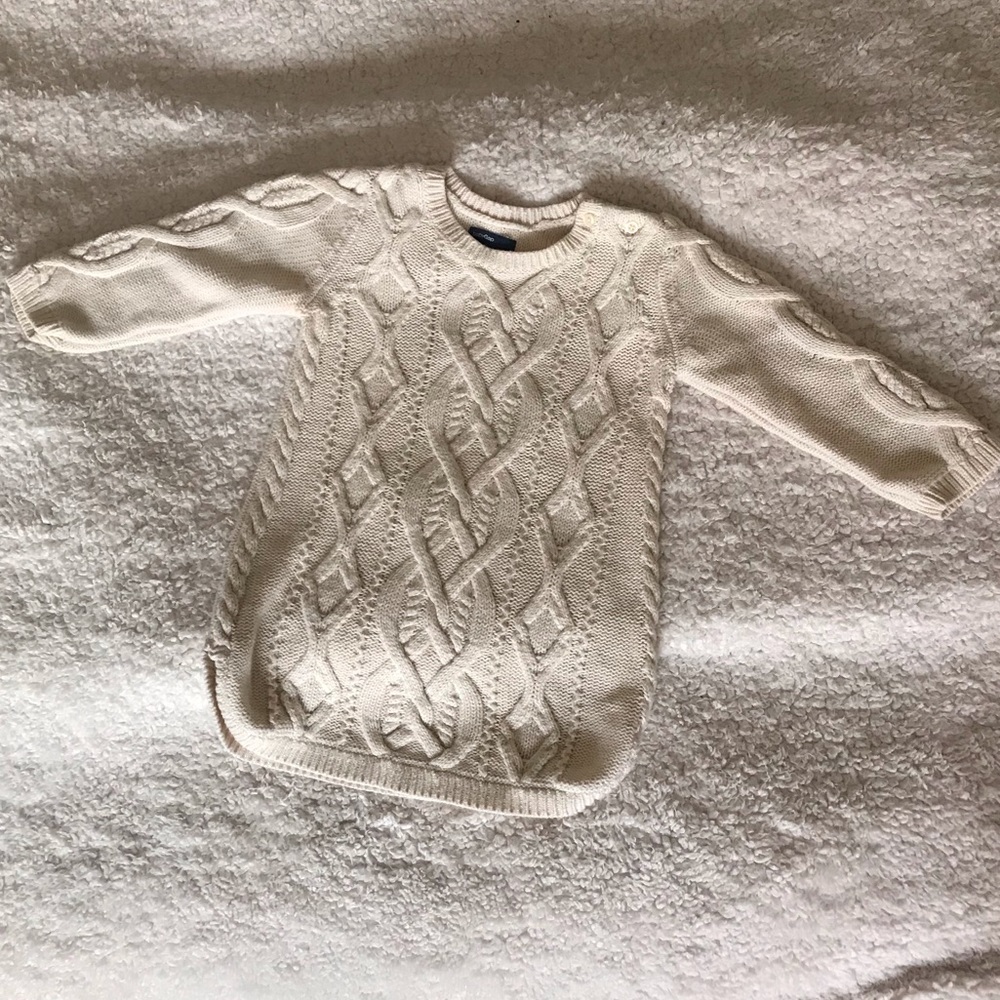 GAP cable knit sweater dress